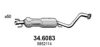 OPEL 5852714 Middle Silencer